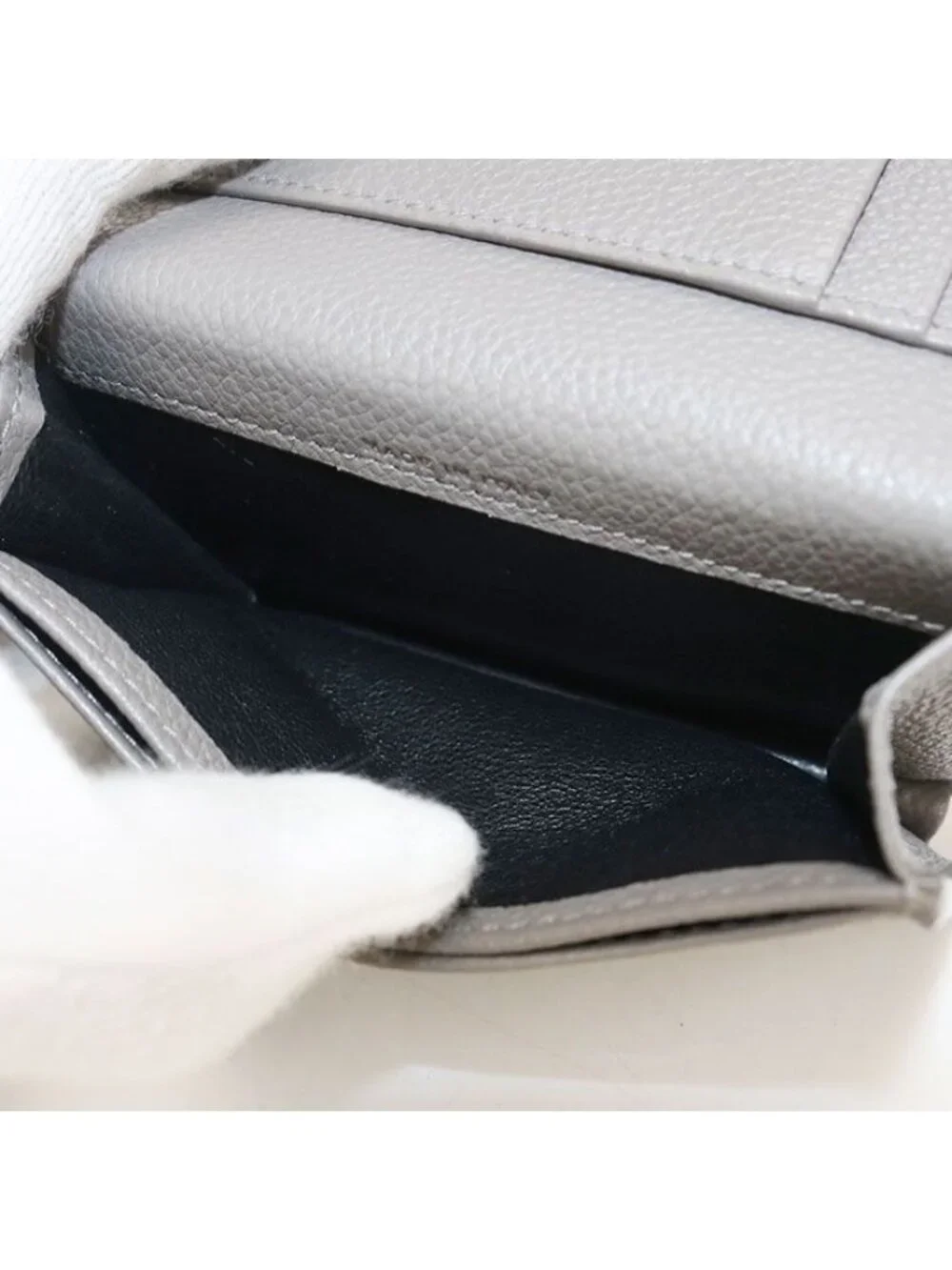Saint Laurent Business Card Case Holder Calf